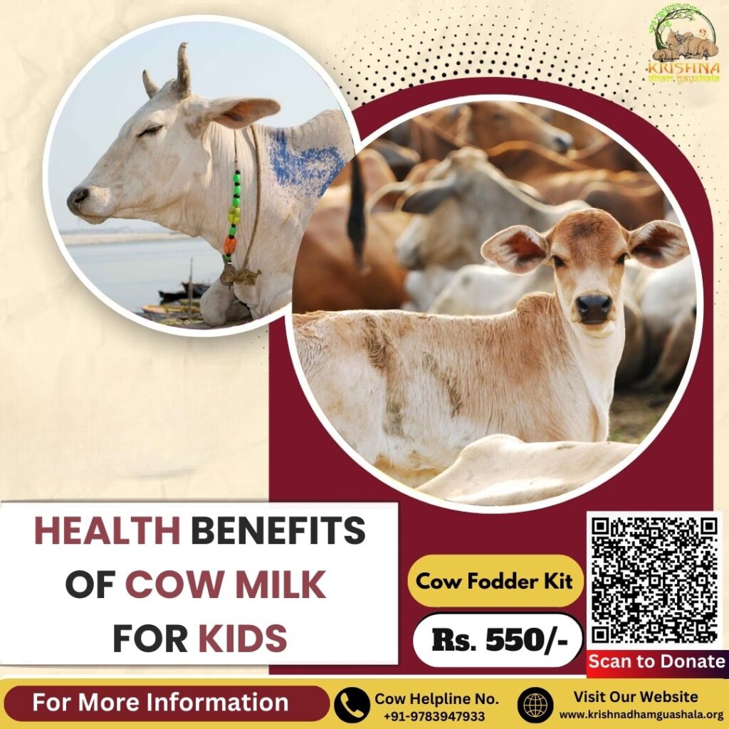 Health Benefits of Cow Milk for Kids-A