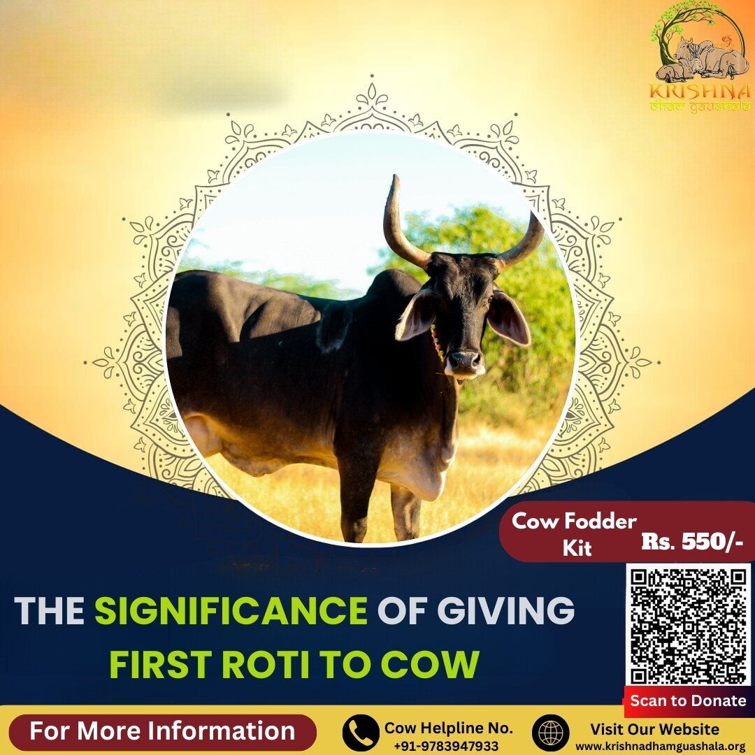 Significance of Giving First Roti To Cow