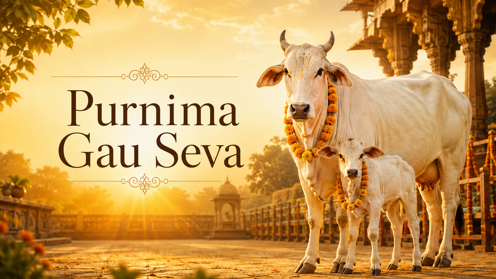Purnima Gau Seva: A Sacred Offering of Compassion