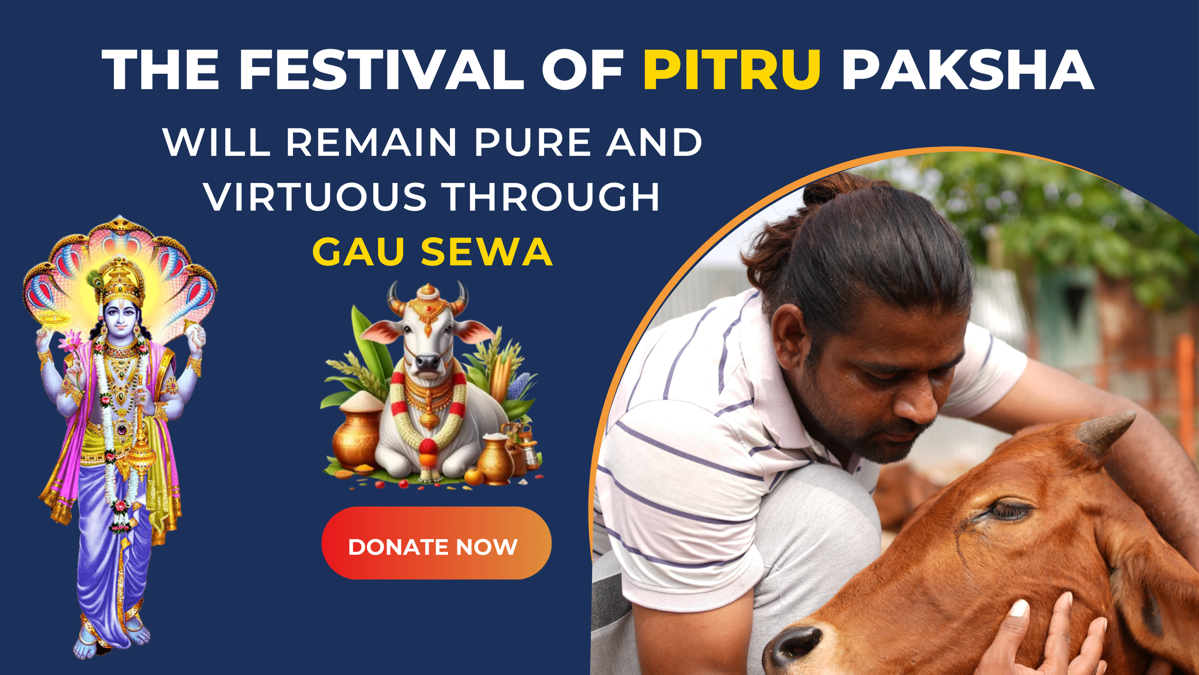 Pitru Paksha, Honour Your Ancestors By Feeding and Service to the Cow