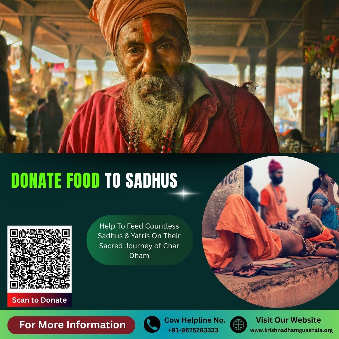 Donate Food to Sadhus