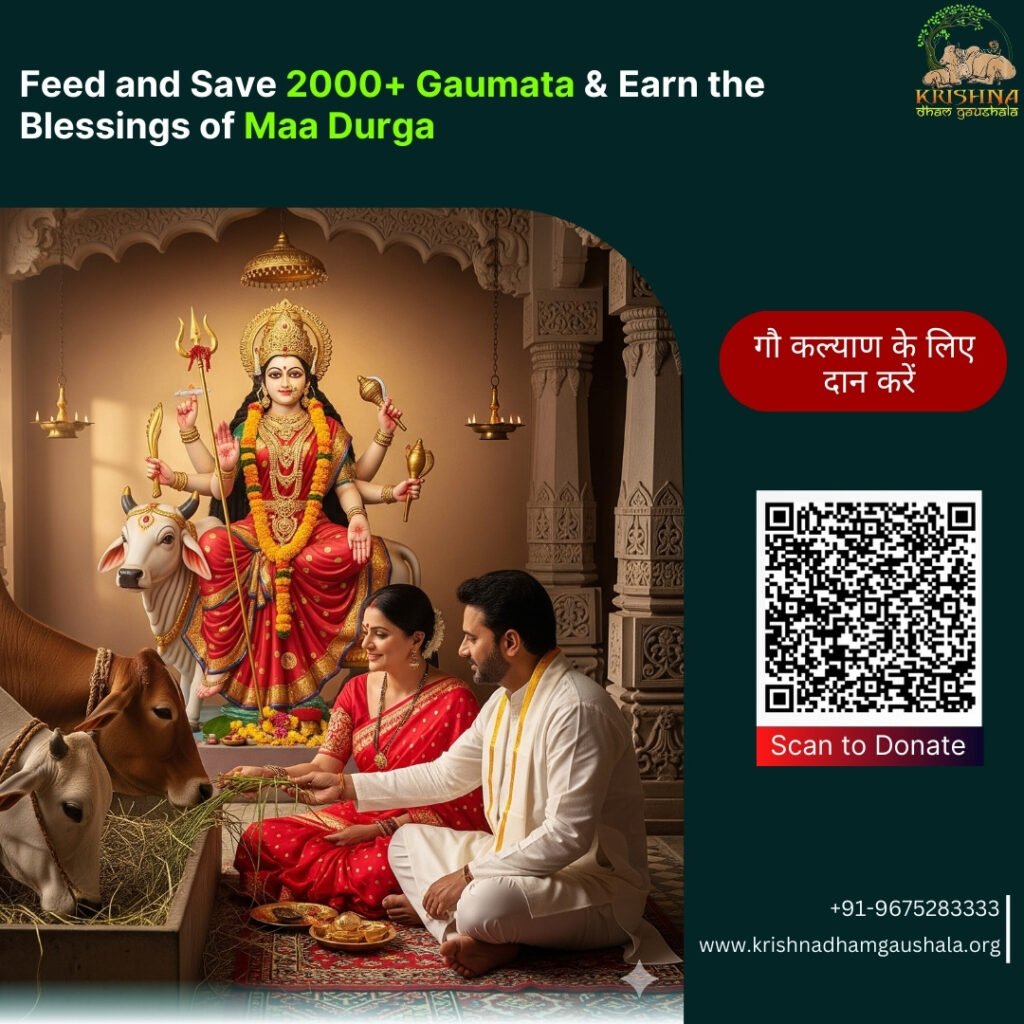 Donate on Navratri - Krishna Dham Gaushala