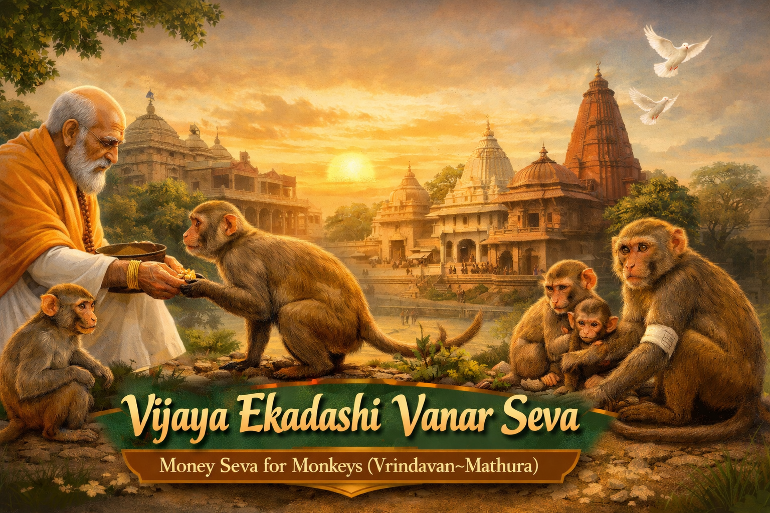 Vijaya Ekadashi Vanar Seva