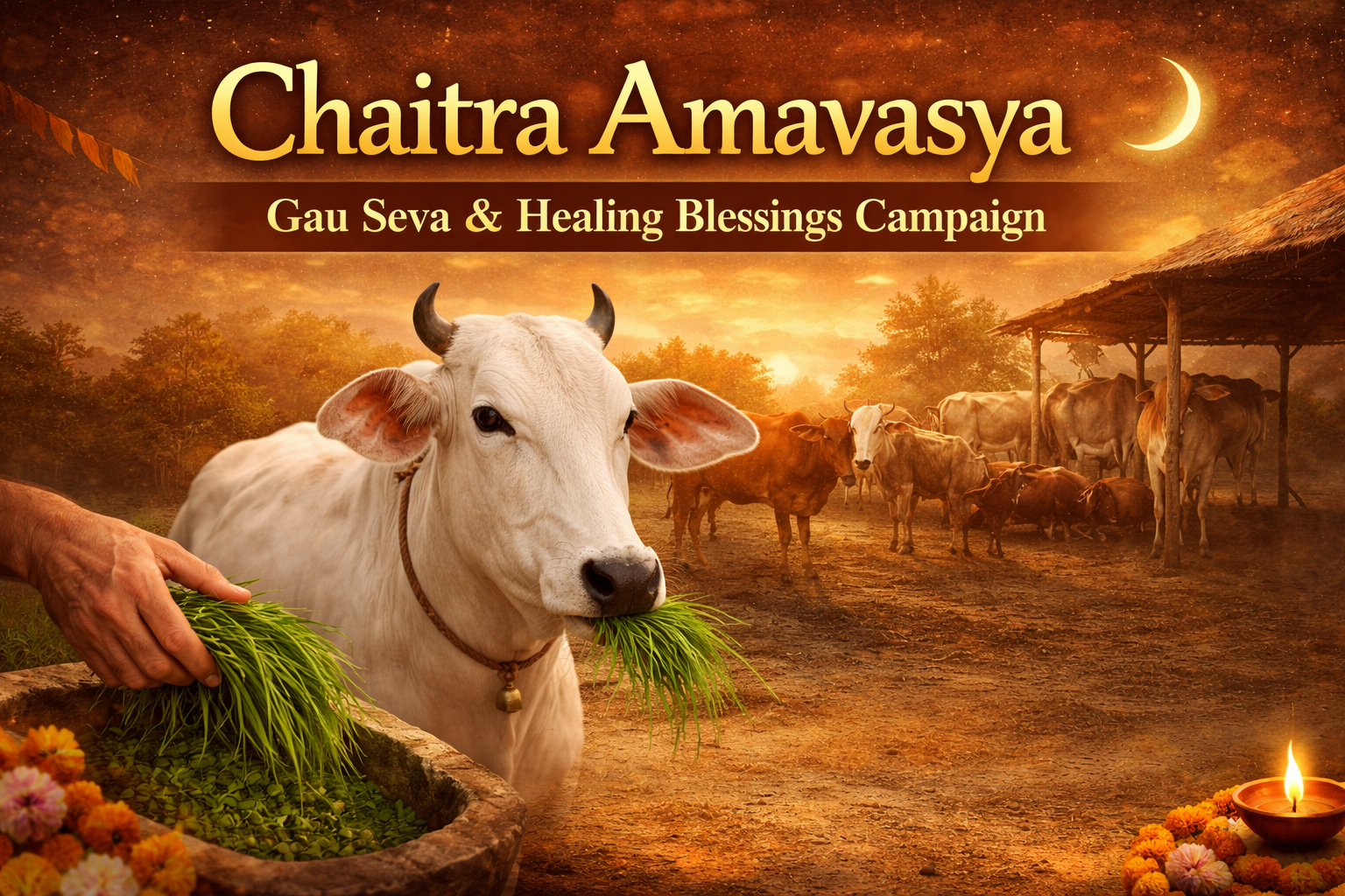 Chaitra Amavasya Gau Seva & Healing Blessings