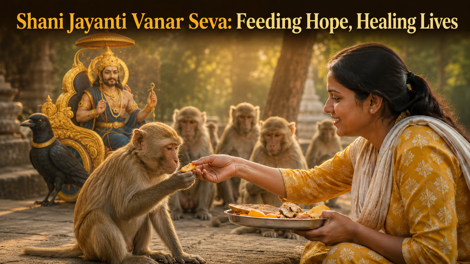 Shani Jayanti Vanar Seva: Feeding Hope, Healing Lives