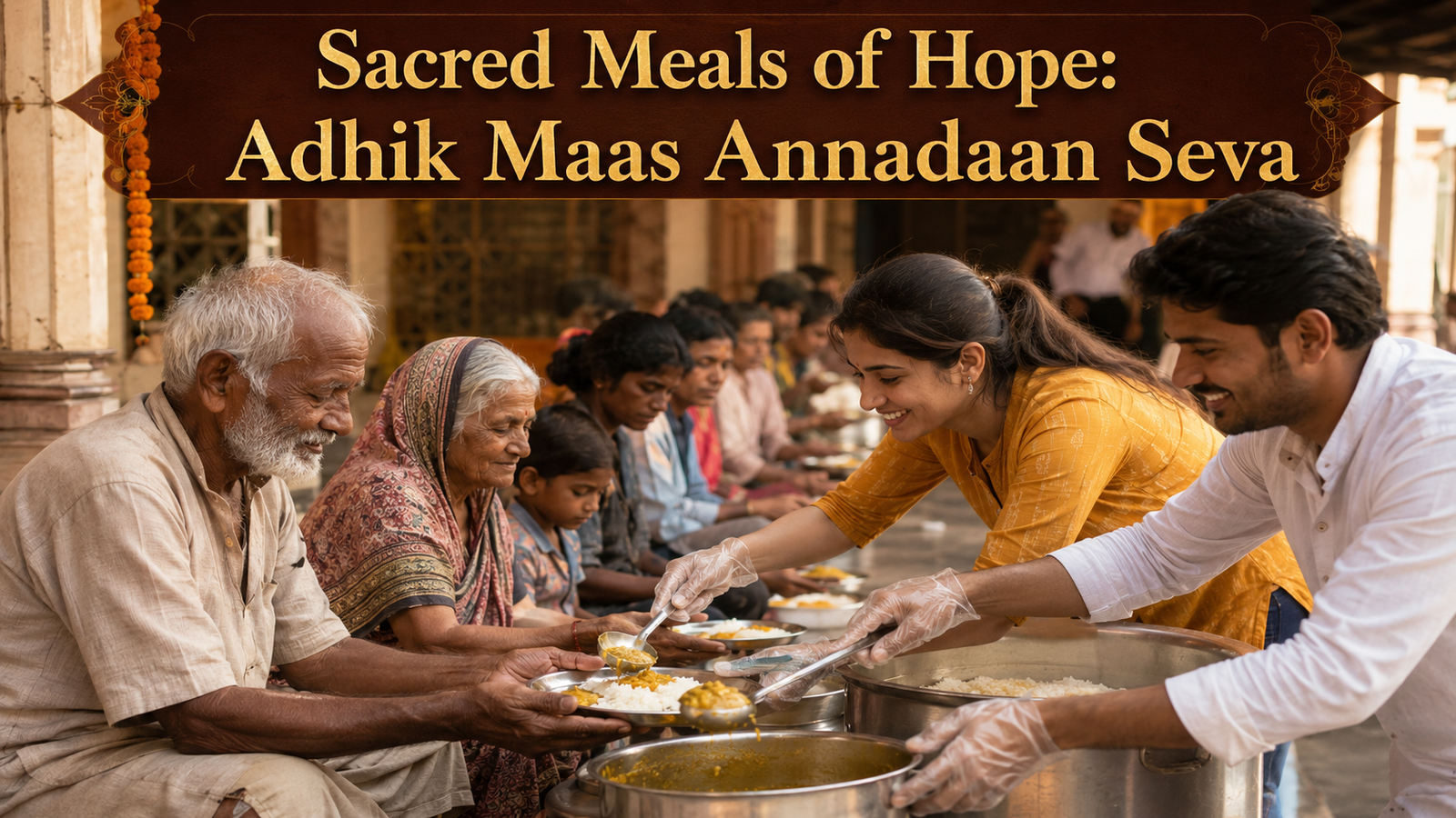 Sacred Meals of Hope: Adhik Maas Annadaan Seva