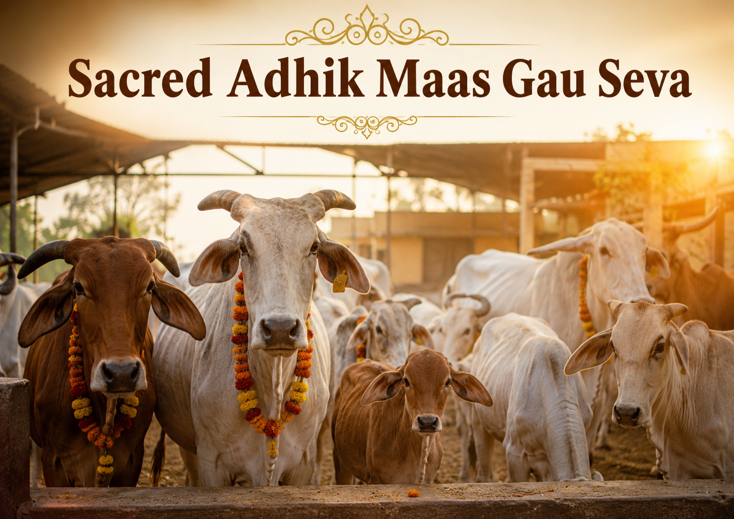 Sacred Adhik Maas Gau Seva
