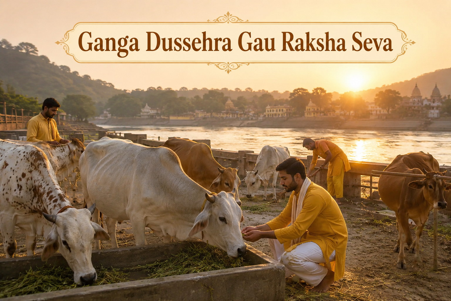 Ganga Dussehra Gau Raksha Seva