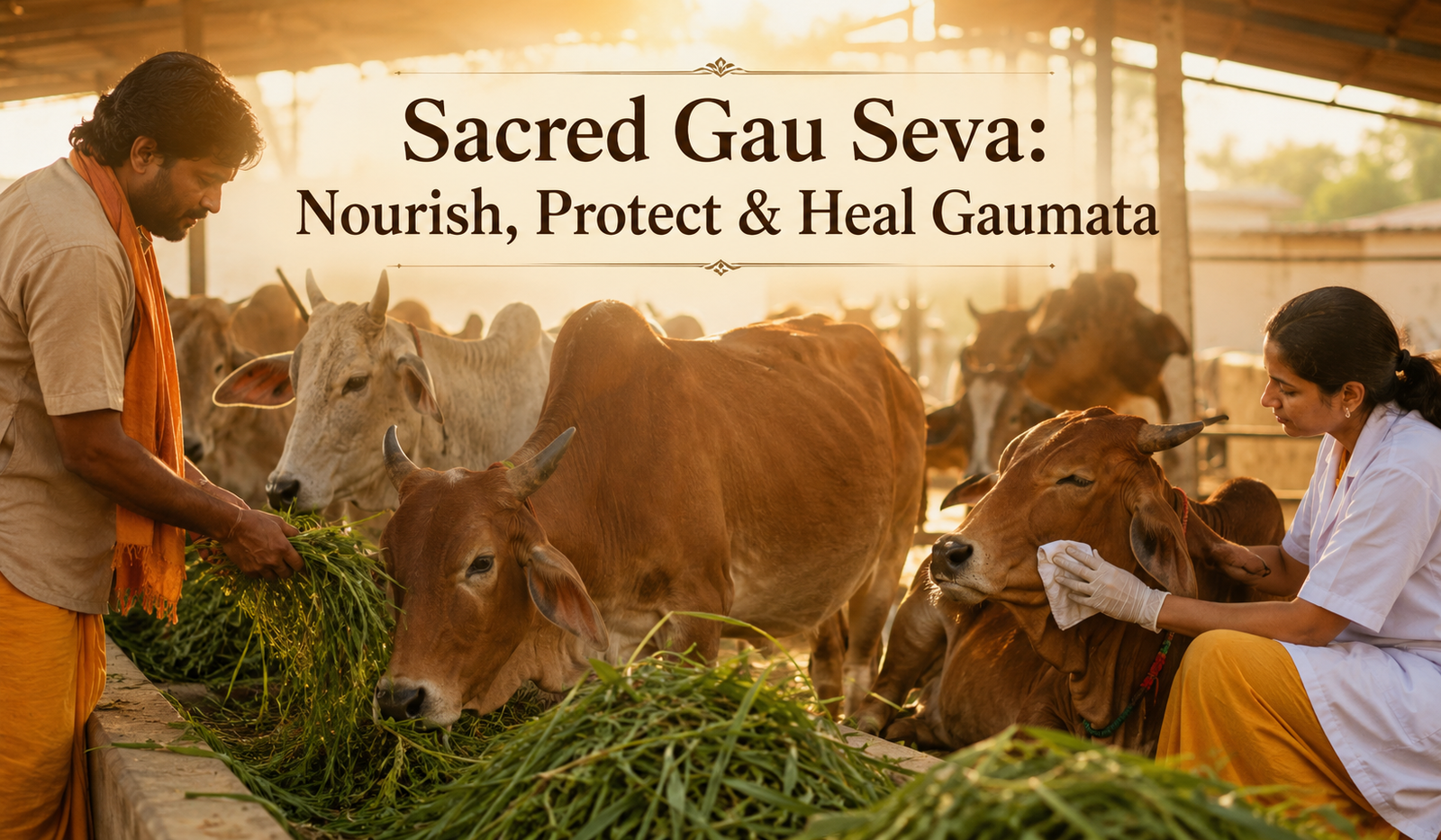 Sacred Gau Seva: Nourish, Protect & Heal Gaumata