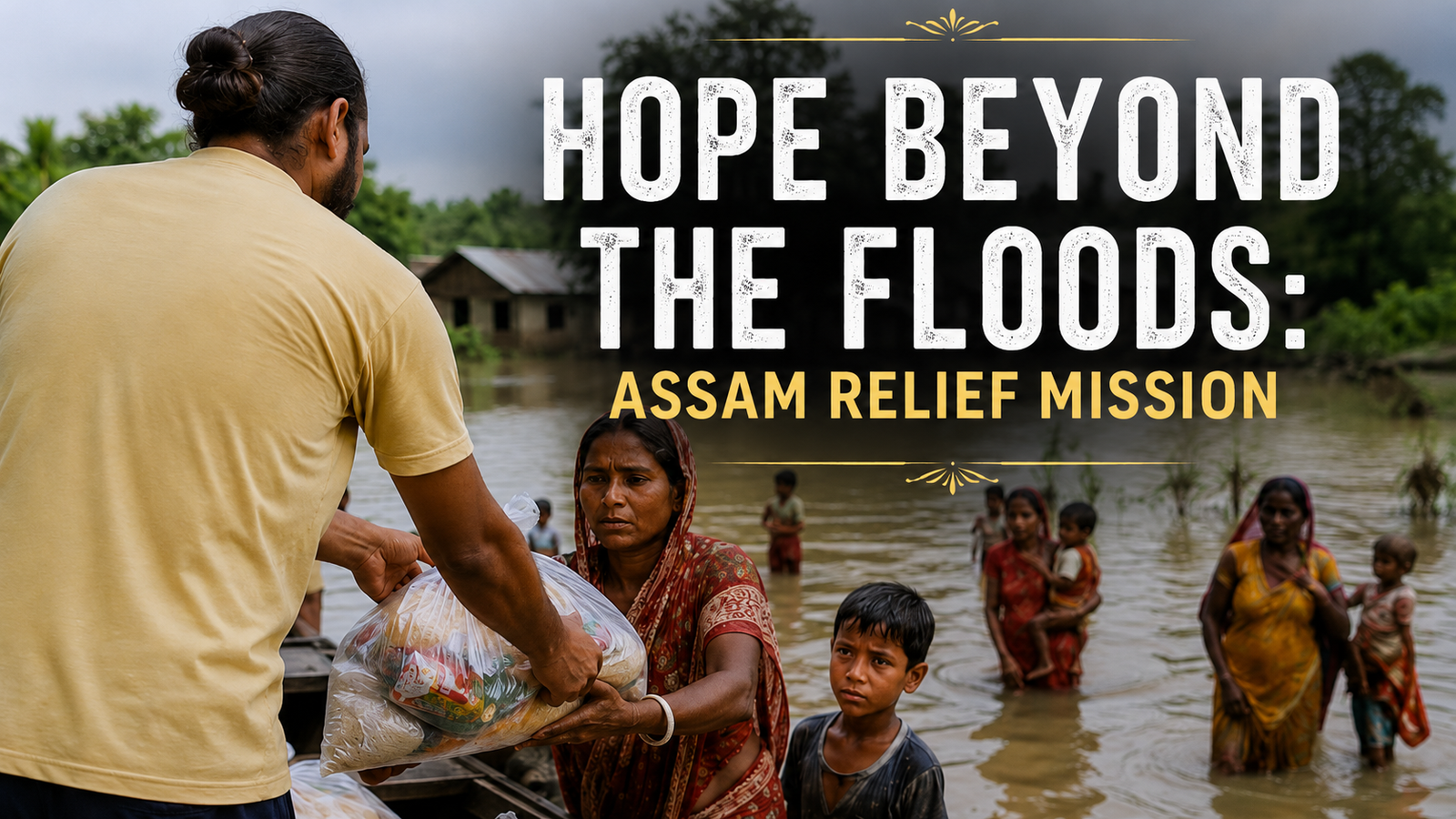 Hope Beyond the Floods: Assam Relief Mission
