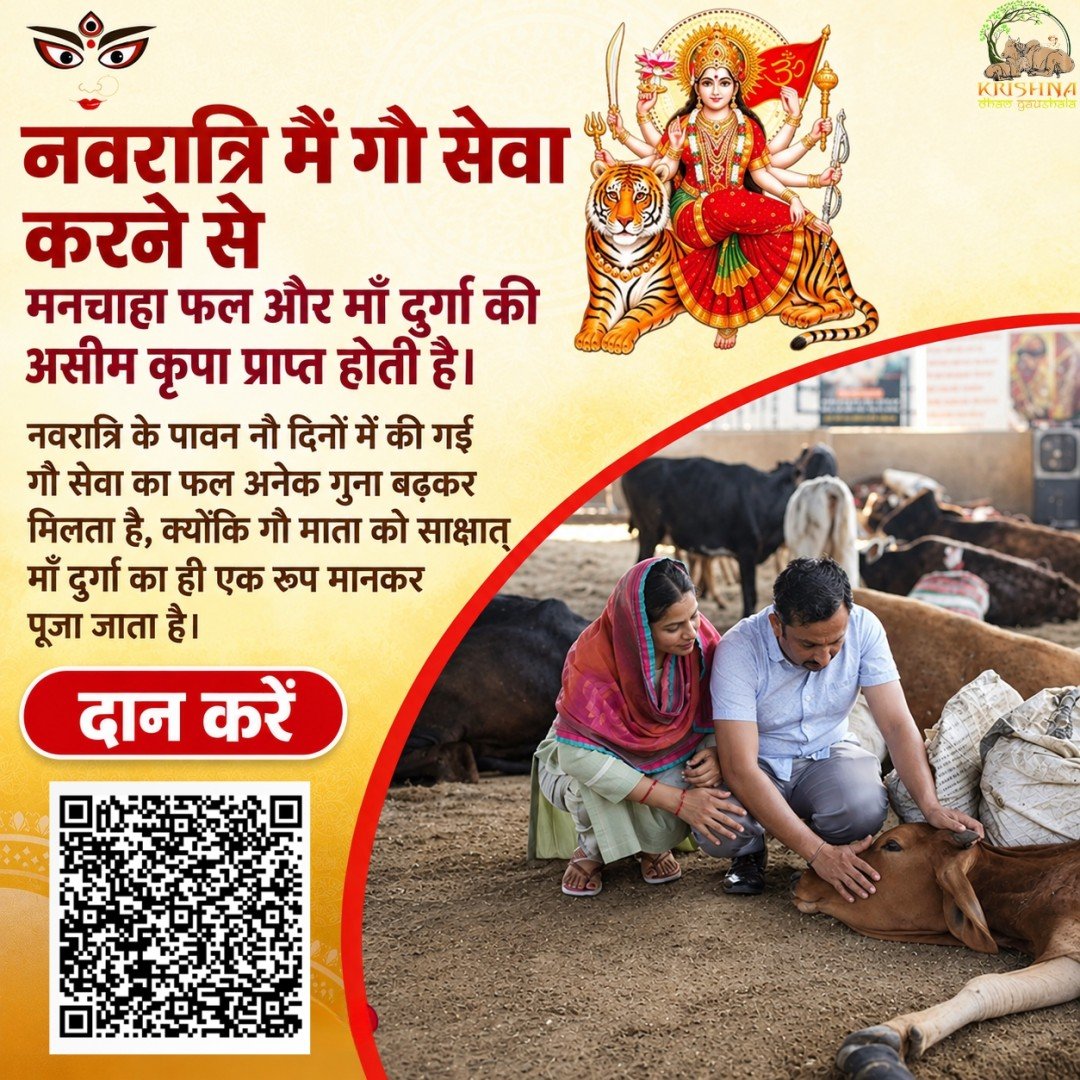 Donate for Cows on Navratri